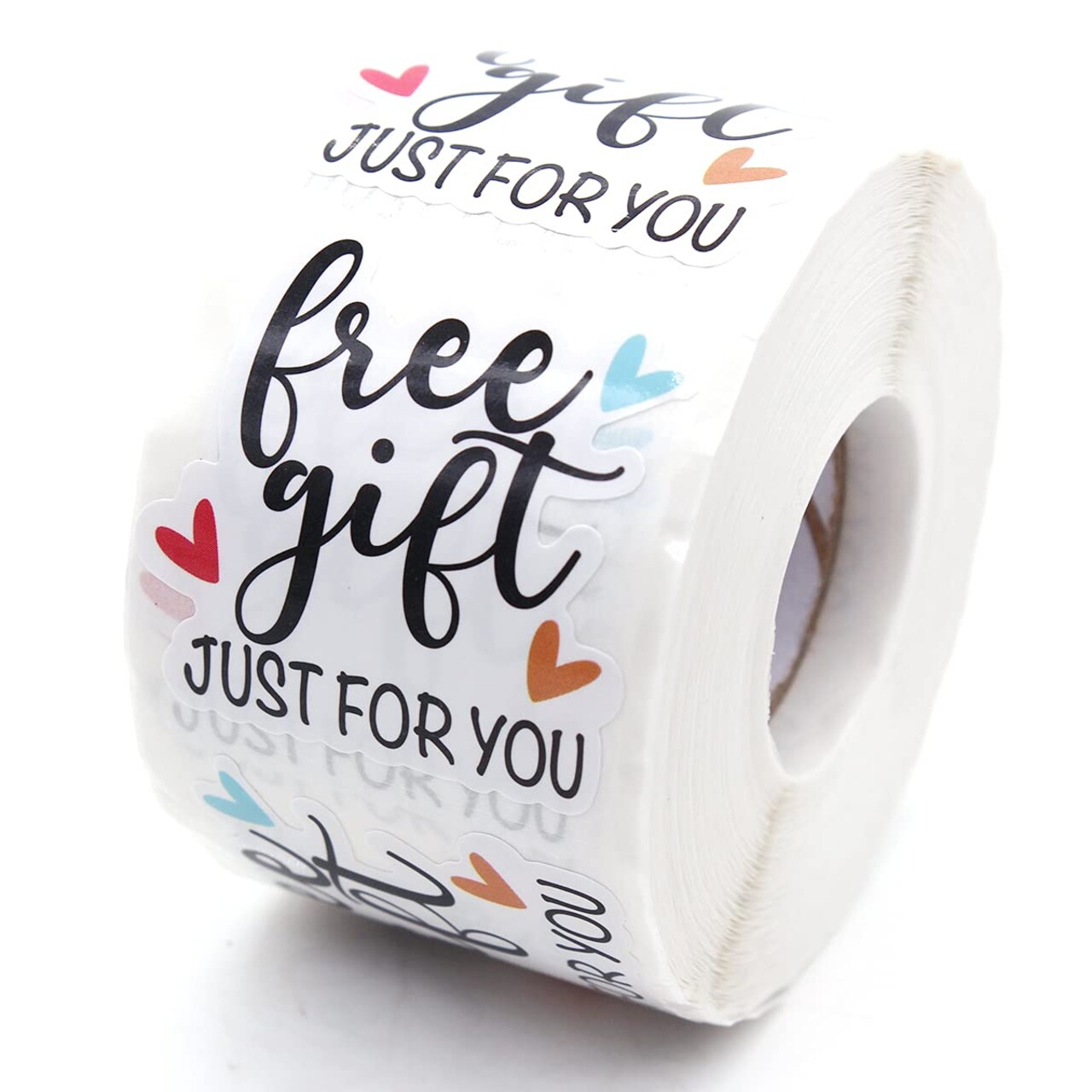 Littlefa Cute Just for You Stickers,Small Business Stickers,Boutique Stuff Sticker,Thank You Stickers,Sample Mail Stickers,Gift Bags Packaging Sticker 500 PCS